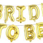 Gold-Bride To Be-Foil Balloons