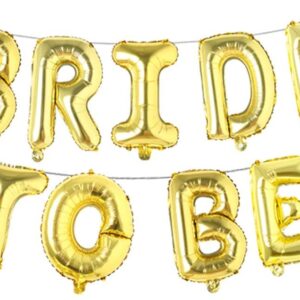 Gold-Bride To Be-Foil Balloons