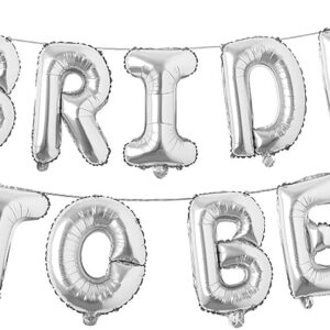 Silver-Bride To Be-Foil Balloons