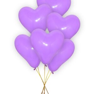 Purple-Heart-Shape-Balloons