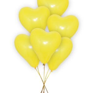 yellow-Heart-Shape-Balloons
